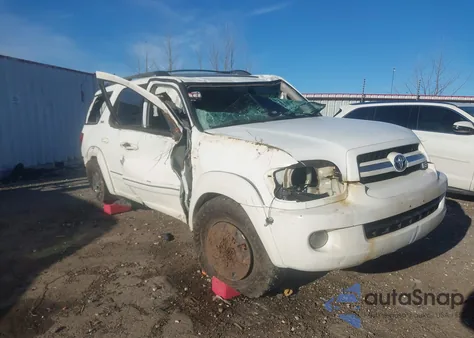 2005 Toyota Sequoia Sr5 V8 from USA, damaged, VIN 5TDBT44A55S246153